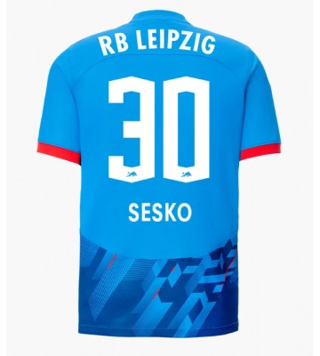 RB Leipzig Benjamin Sesko #30 Tredje trøje 2023-24 Kort ærmer